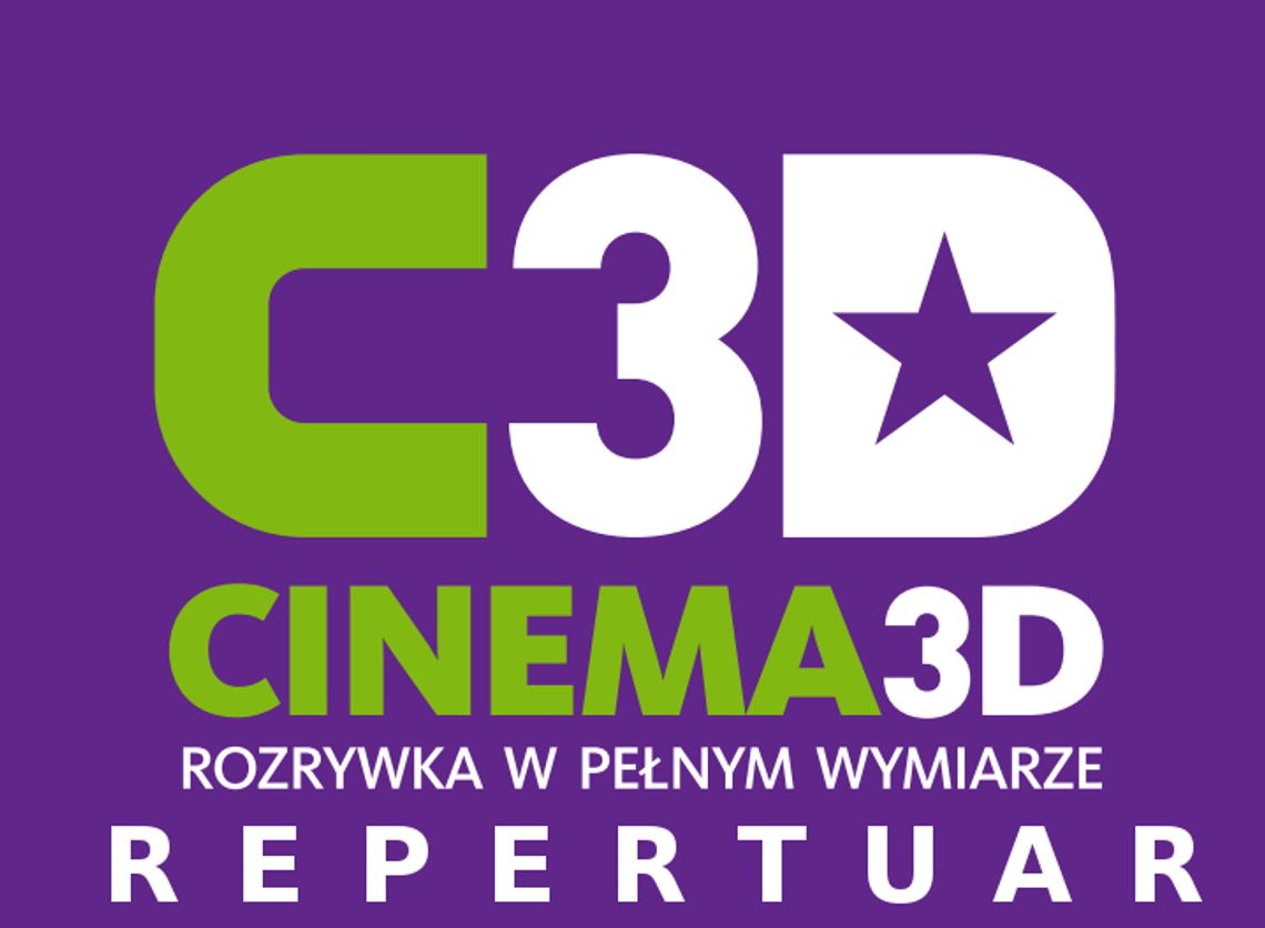 Sprawdź co jest grane w CINEMA3D - repertuar od 07.12-13.12.2018 