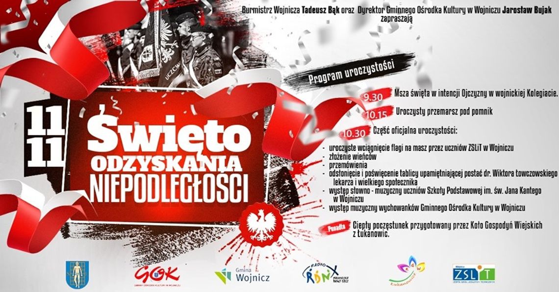 Święto Odzyskania Niepodległości w Wojniczu Święto Odzyskania Niepodległości w Wojniczu