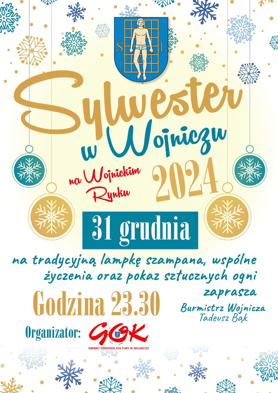 Sylwester na wojnickim rynku Sylwester na wojnickim rynku