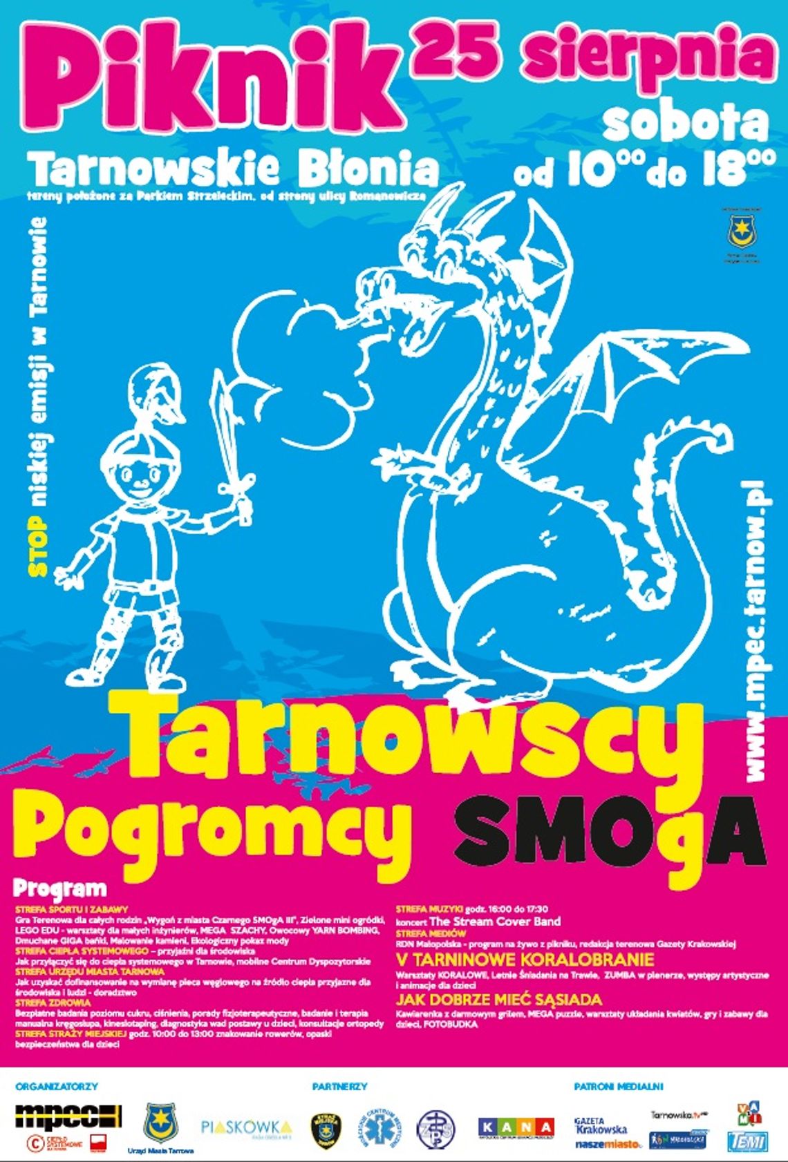 Tarnowscy Pogromcy SMOgA - zaproszenie na piknik