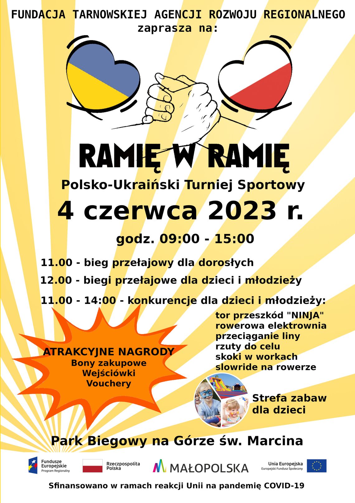 Turniej sportowy " Ramię w Ramię" Góra św. Marcina Turniej sportowy " Ramię w Ramię" Góra św. Marcina