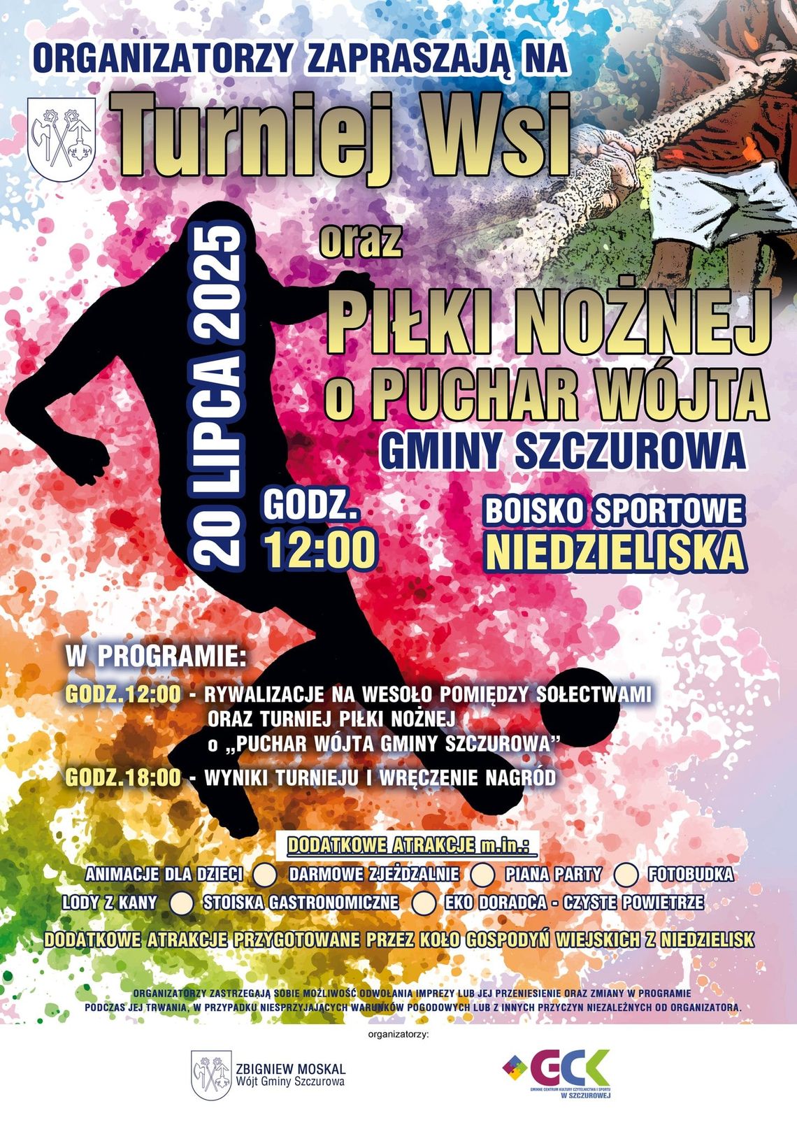 Turniej Wsi oraz Piłki Nożnej o Puchar wójta gminy Szczurowa
