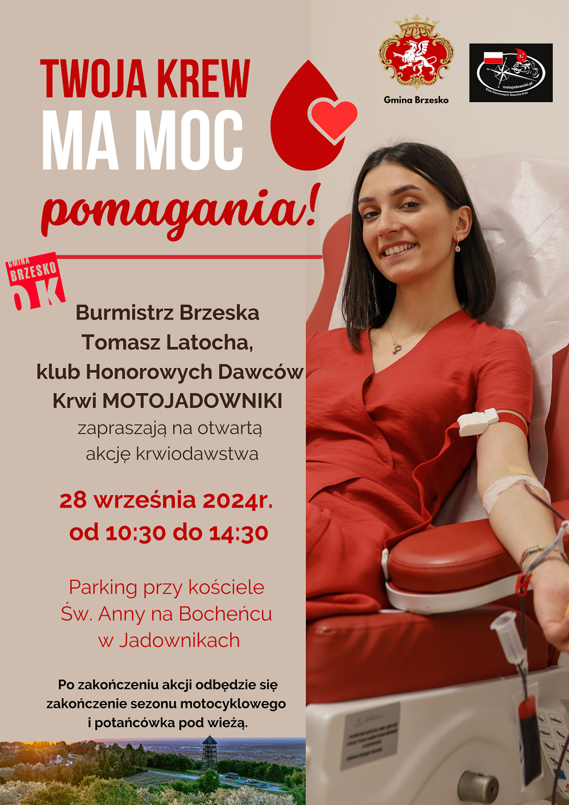 Twoja krew ma moc "pomagania". Zbliża się akcja w Brzesku