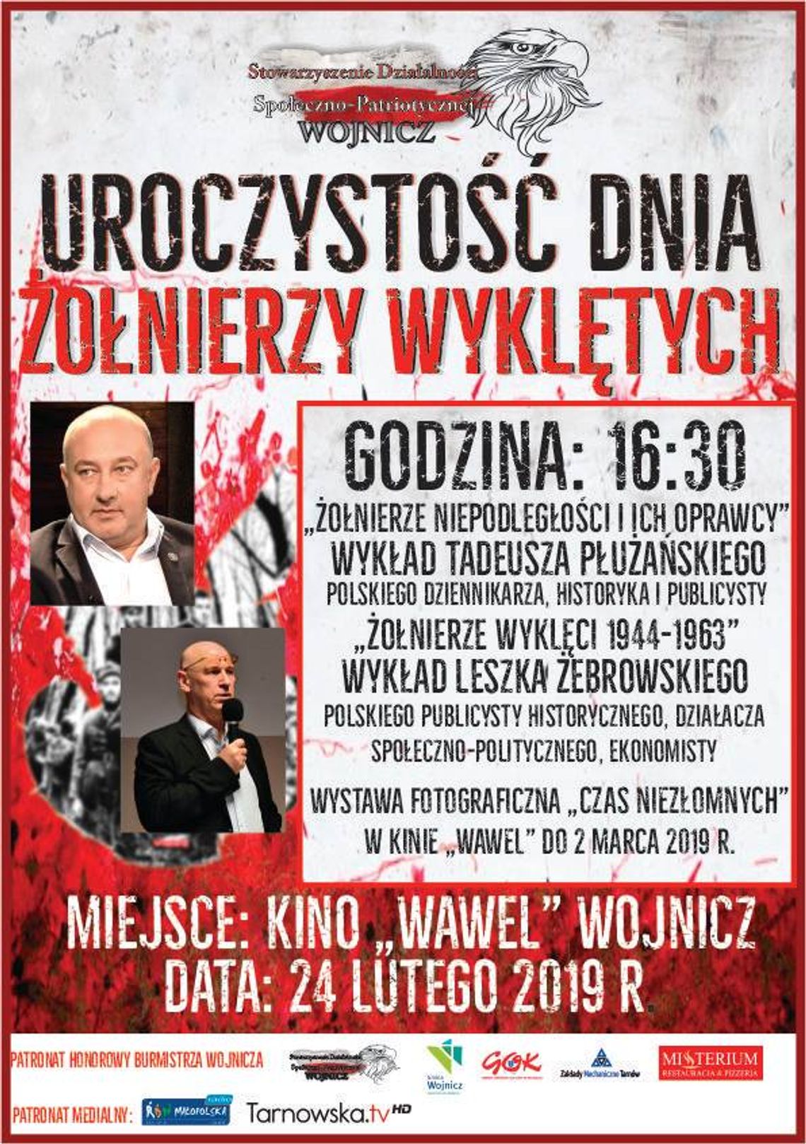 Uroczystość dnia "Żołnierzy Wyklętych" zapraszamy Uroczystość dnia "Żołnierzy Wyklętych" zapraszamy