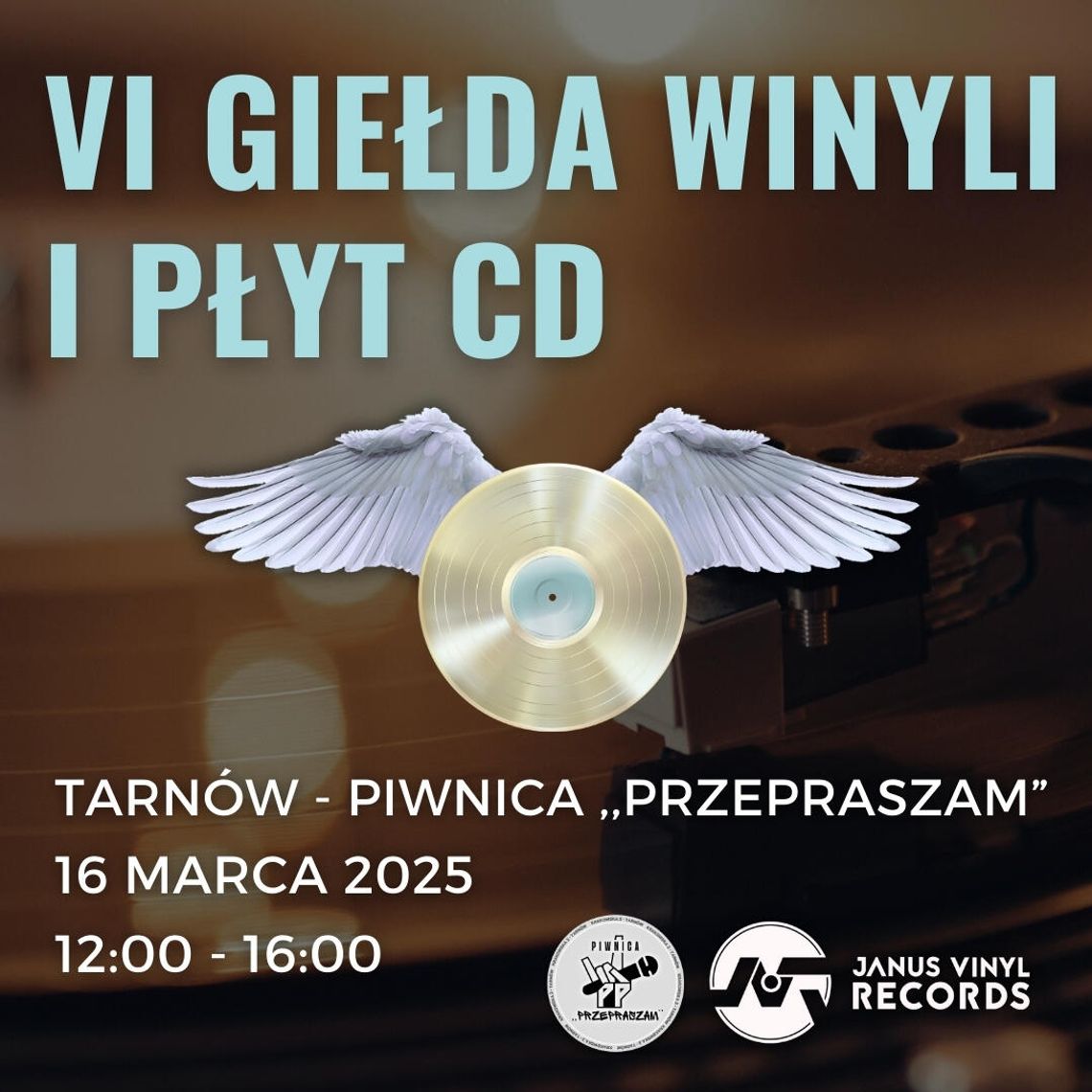 VI giełda winyli i płyt CD w Tarnowie