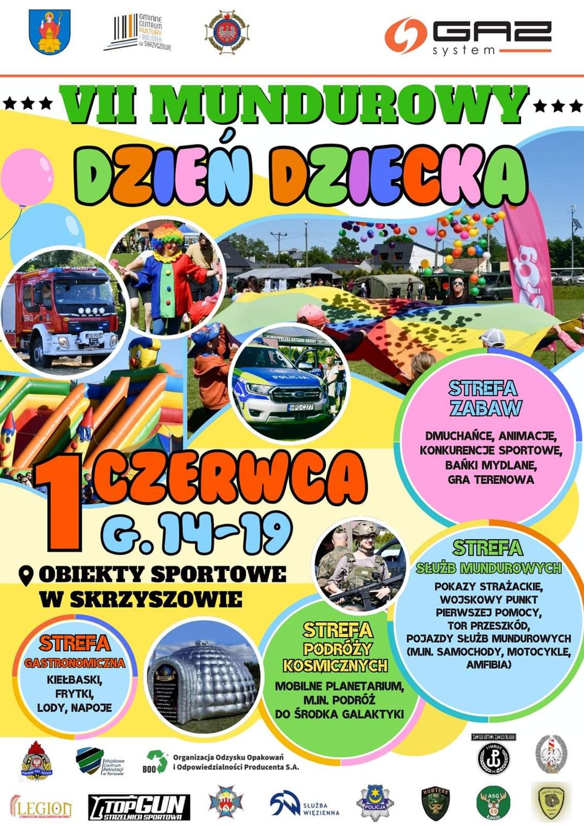 VII Mundurowy Dzień Dziecka w Skrzyszowie VII Mundurowy Dzień Dziecka w Skrzyszowie