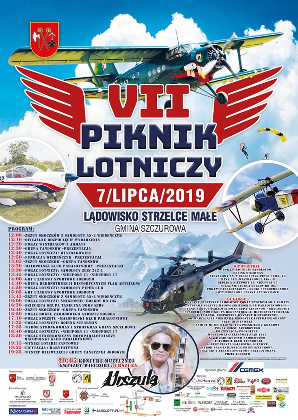 VII Piknik Lotniczy w Strzelcach Małych VII Piknik Lotniczy w Strzelcach Małych