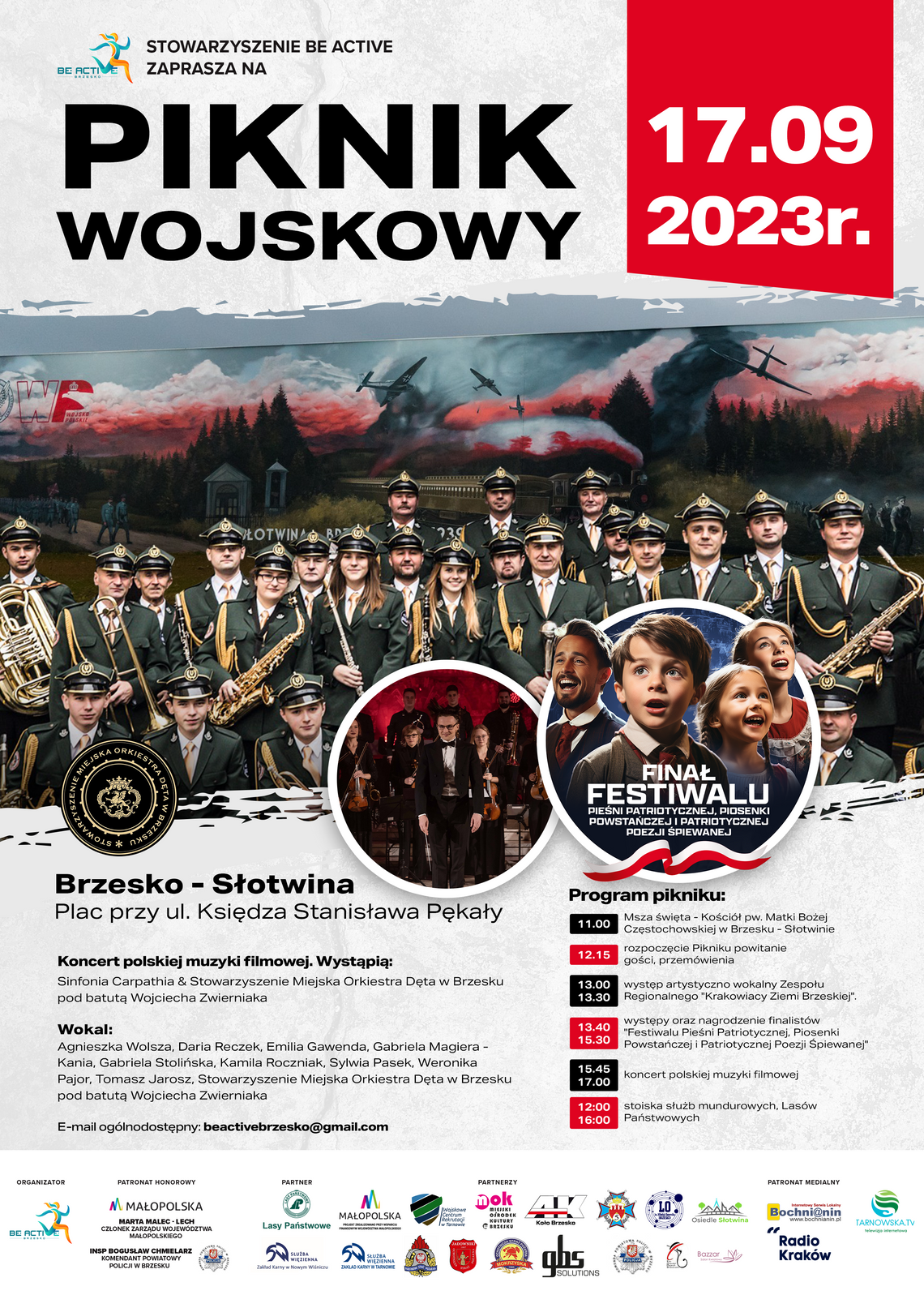 W niedzielę 17 września Piknik Wojskowy w Brzesku – Słotwinie W niedzielę 17 września Piknik Wojskowy w Brzesku – Słotwinie