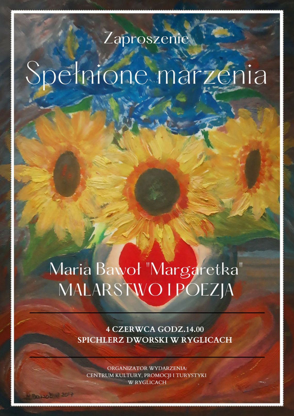 Wernisaż wystawy "Spełnione marzenia" w Ryglicach Wernisaż wystawy "Spełnione marzenia" w Ryglicach