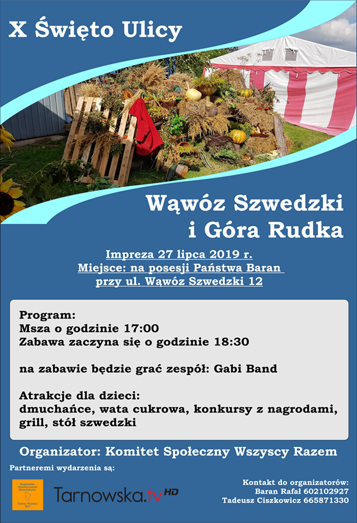 X Święto Ulicy! Wąwóz Szwedzki i Góra Rudka X Święto Ulicy! Wąwóz Szwedzki i Góra Rudka