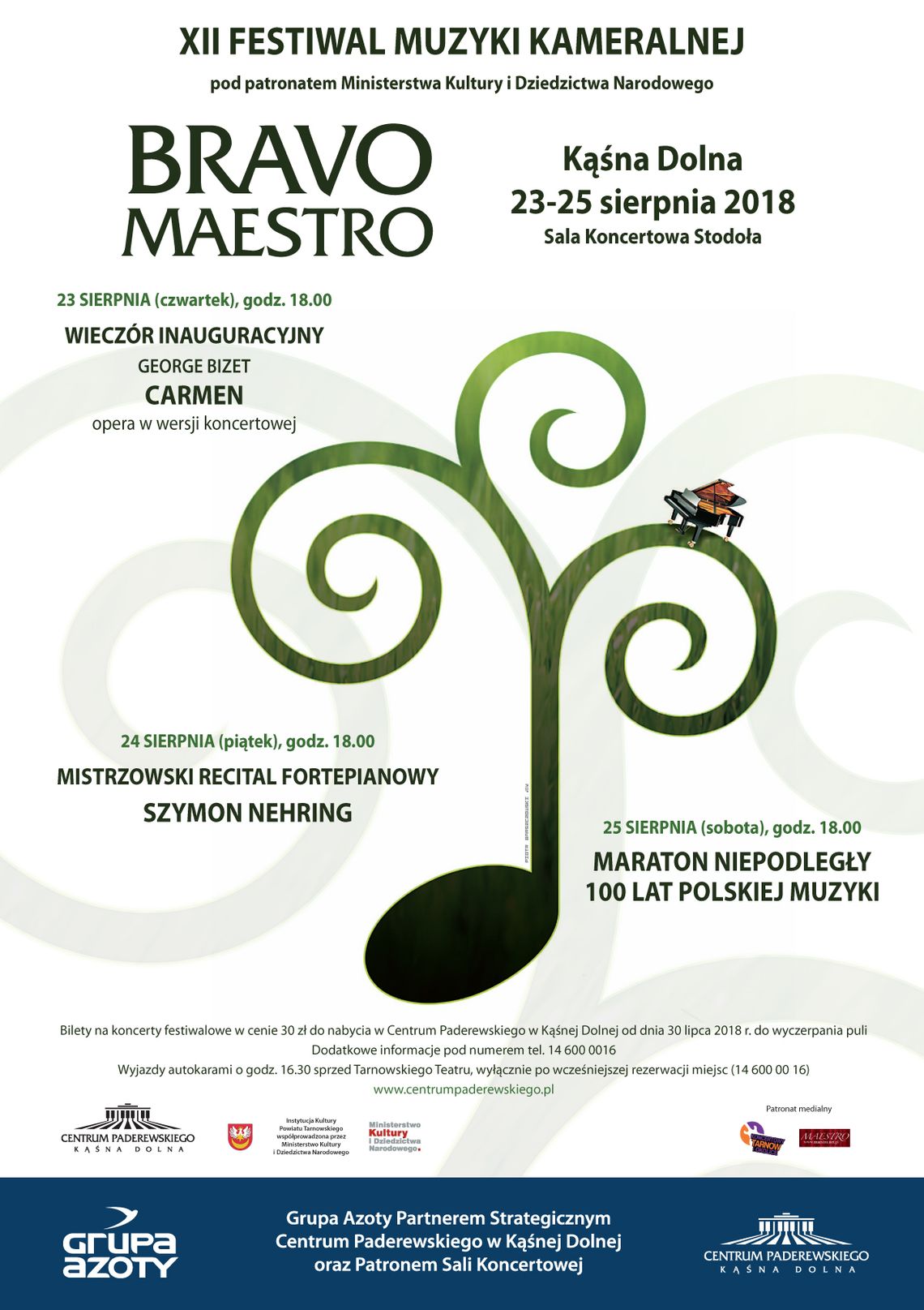 XII Festiwal Muzyki Kameralnej Bravo Maestro