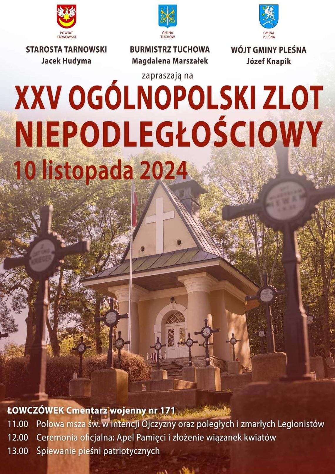 XXV Ogólnopolski Zlot Niepodległościowy w Łowczówku