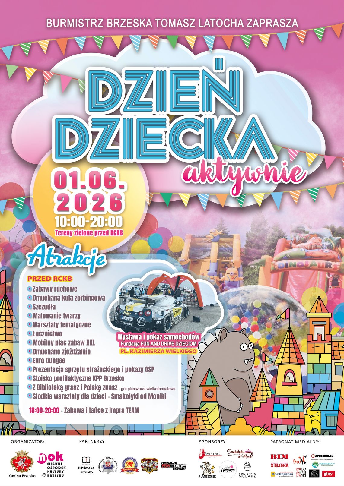 Zapraszamy na Dzień Dziecka do Brzeska Zapraszamy na Dzień Dziecka do Brzeska