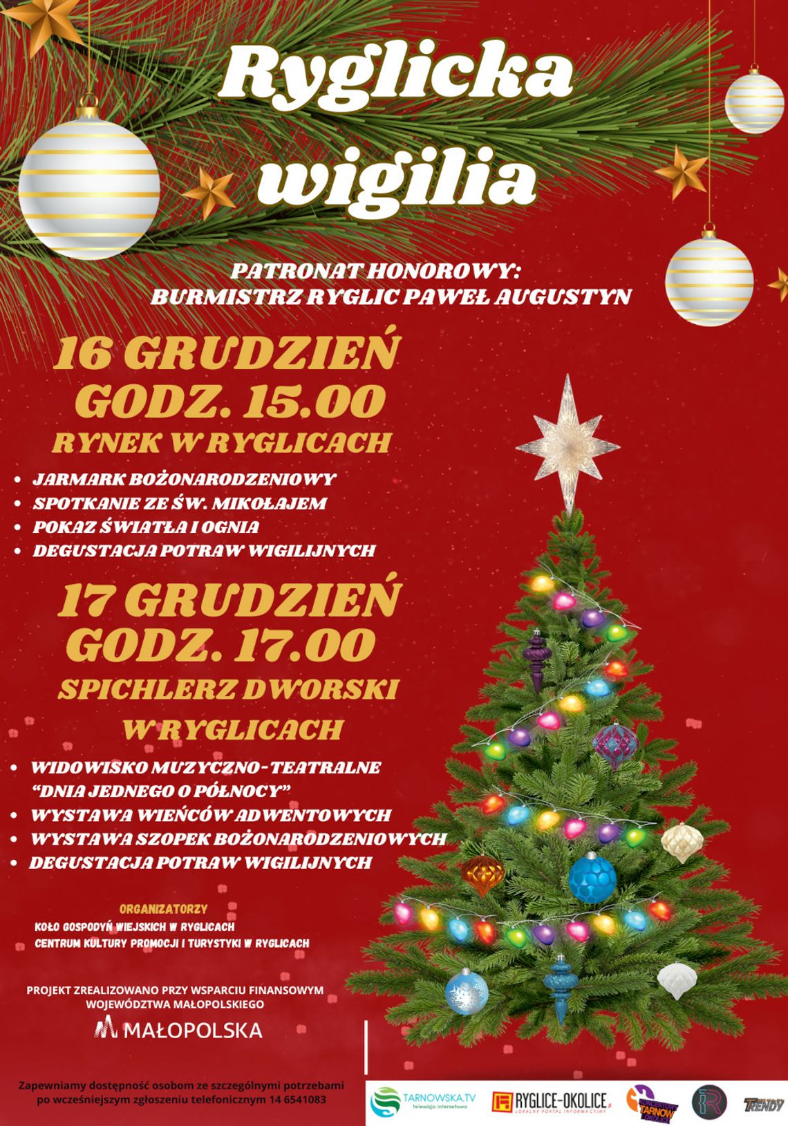 Zapraszamy na Ryglicką Wigilię