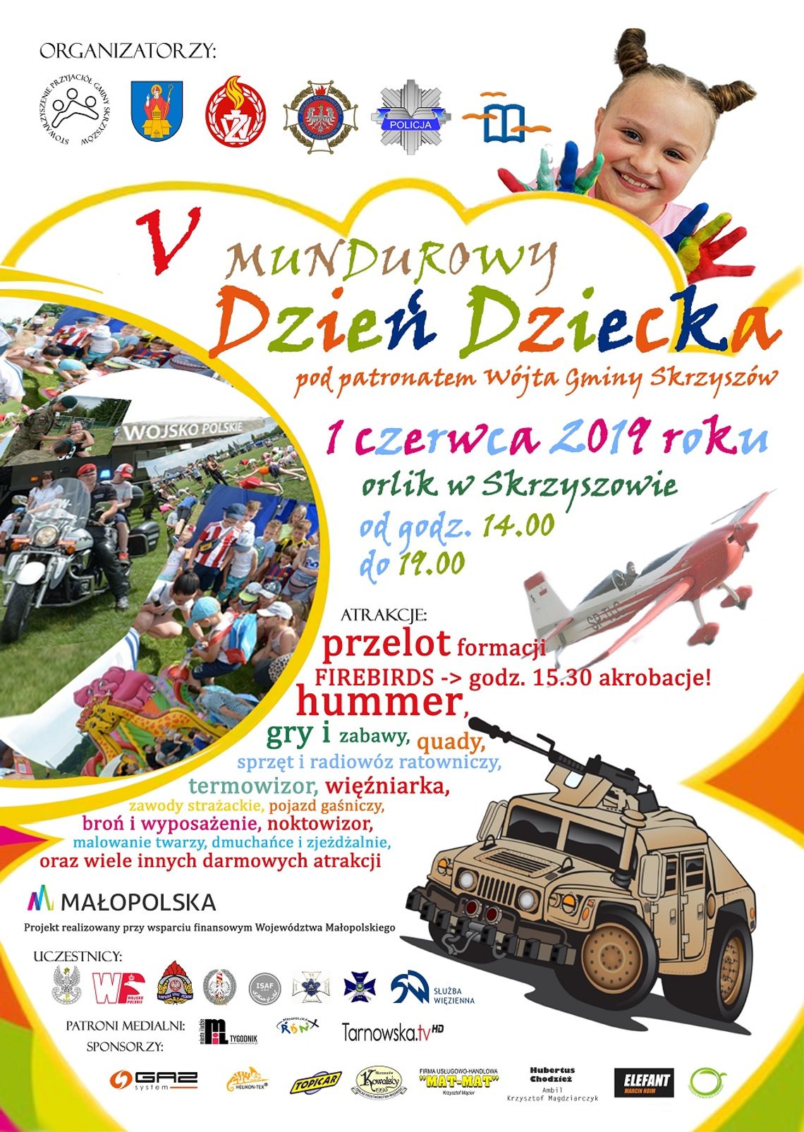 Zapraszamy na V Mundurowy Dzień Dziecka do Skrzyszowa Zapraszamy na V Mundurowy Dzień Dziecka do Skrzyszowa