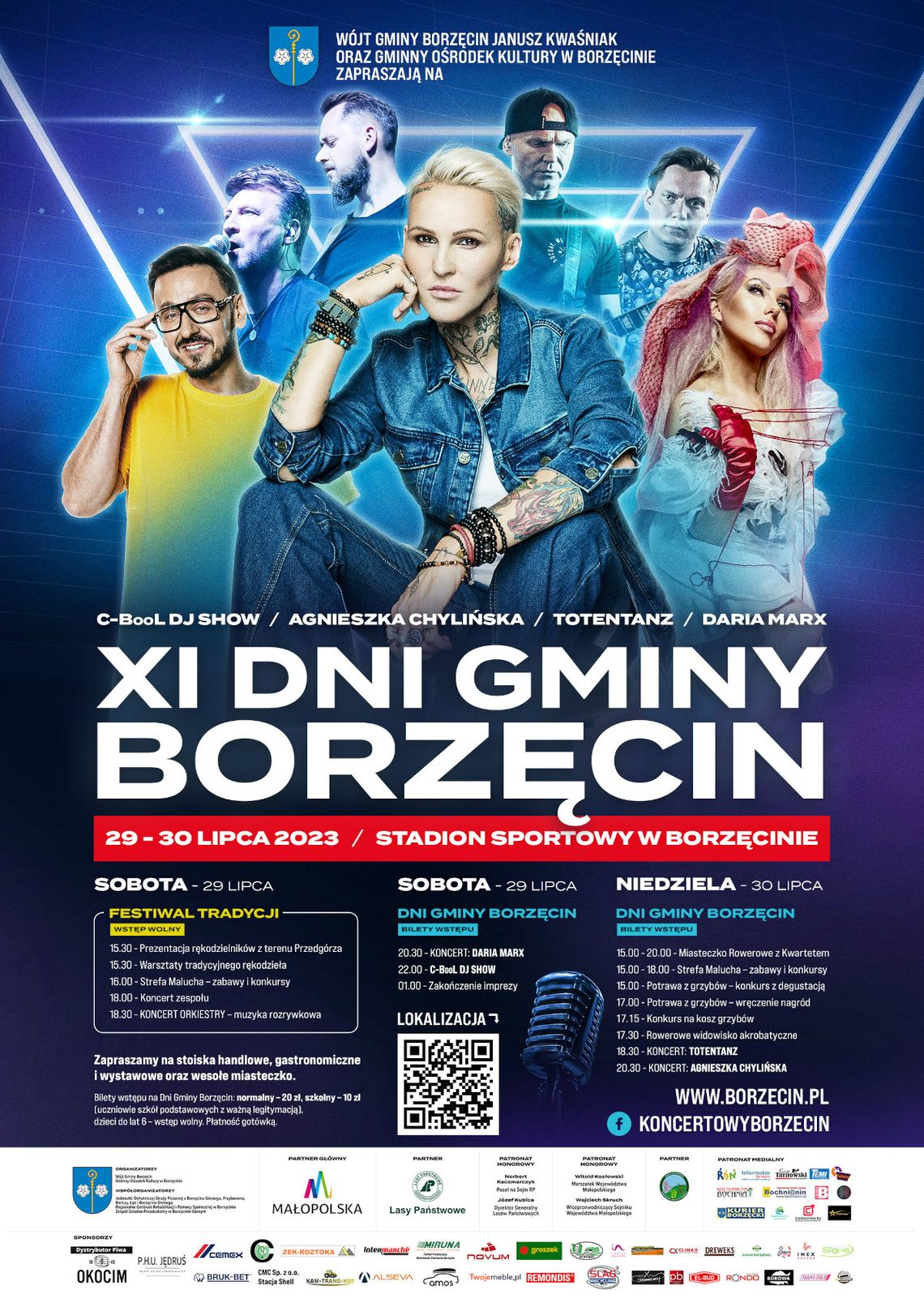 Zapraszamy na XI Dni Gminy Borzęcin i Festiwal Tradycji Zapraszamy na XI Dni Gminy Borzęcin i Festiwal Tradycji