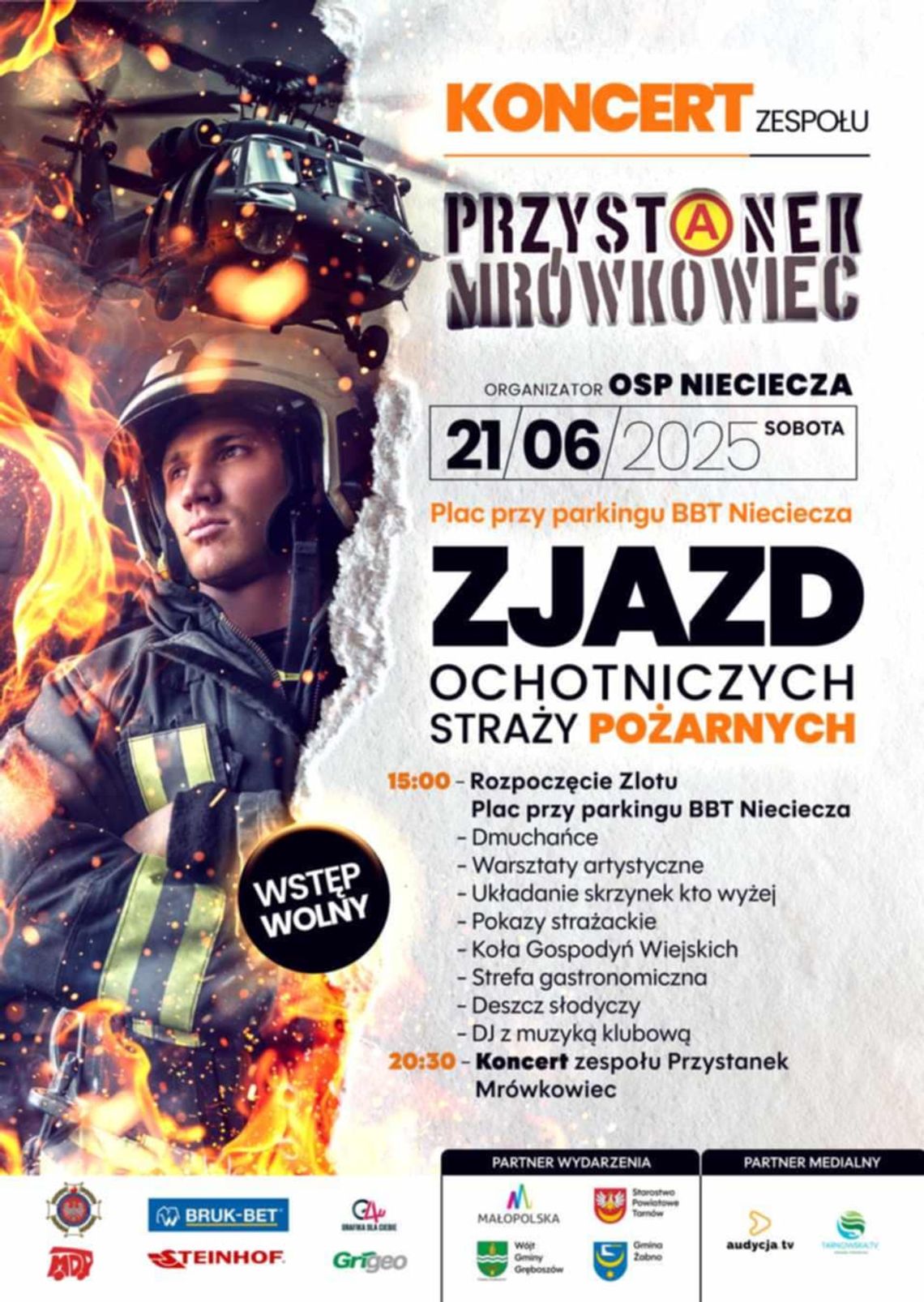 Zapraszamy na Zjazd Ochotniczych Straży Pożarnych w Niecieczy Zapraszamy na Zjazd Ochotniczych Straży Pożarnych w Niecieczy