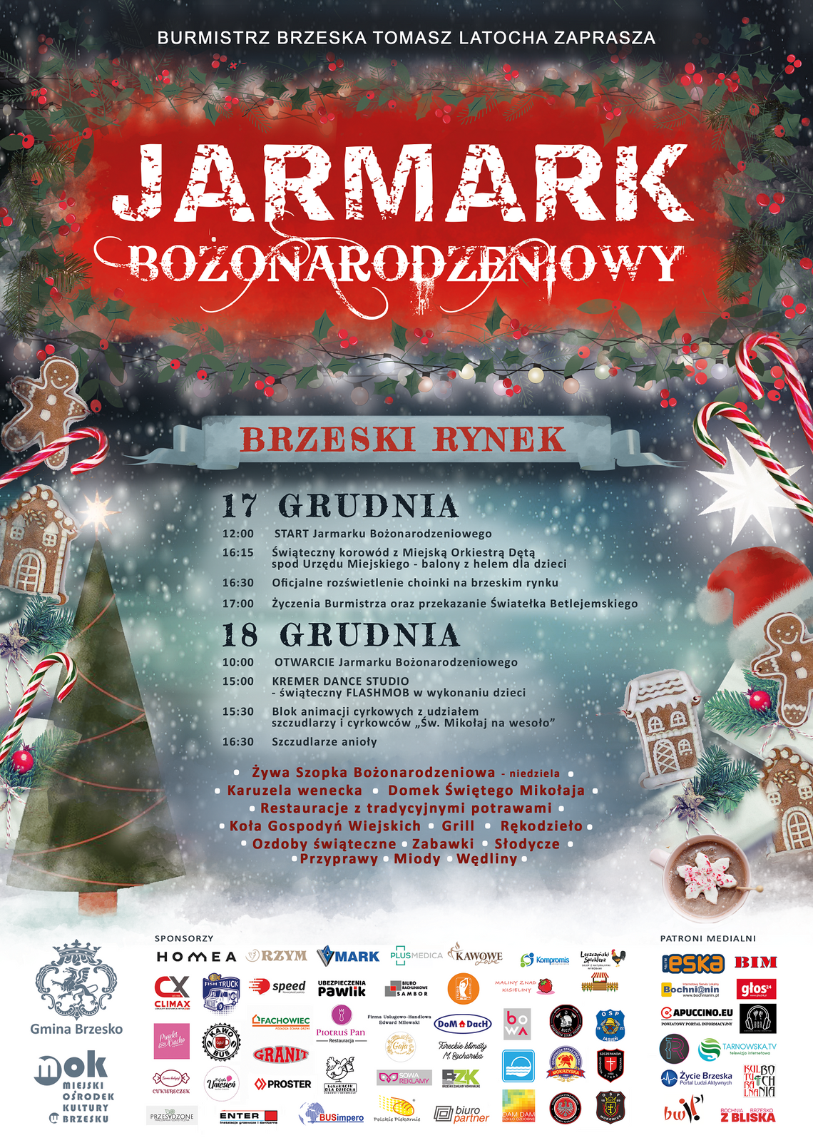 Zbliża się "Jarmark Bożonarodzeniowy" w Brzesku Zbliża się "Jarmark Bożonarodzeniowy" w Brzesku