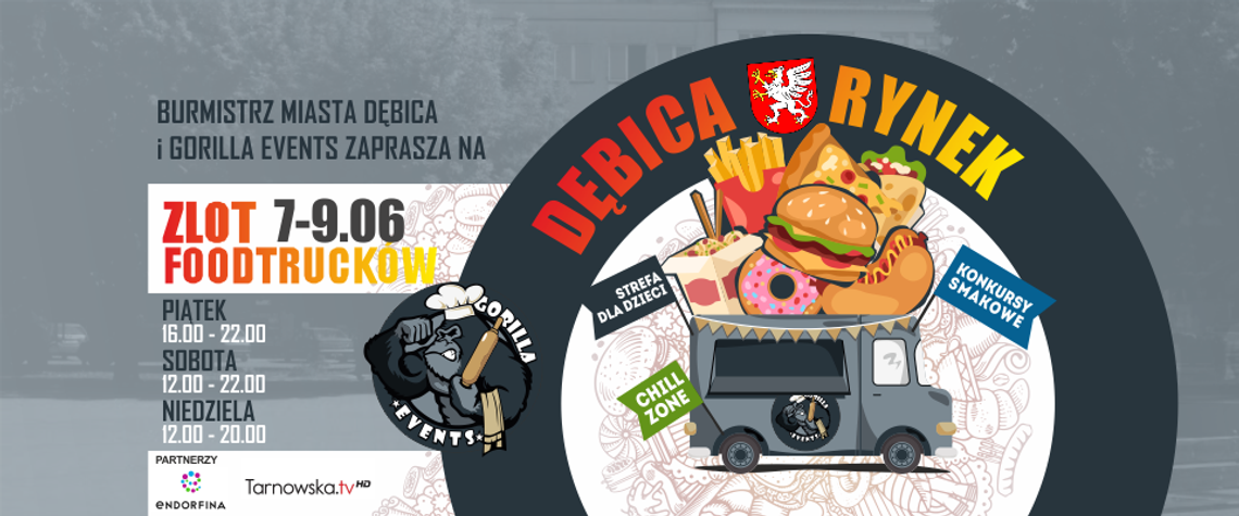 Zlot Foodtrucków w Dębicy z Gorilla Events! Zlot Foodtrucków w Dębicy z Gorilla Events!