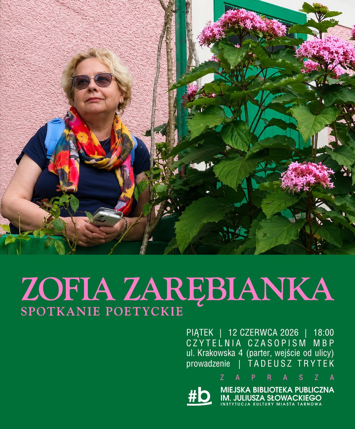 Zofia Zarębianka – spotkanie poetyckie Zofia Zarębianka – spotkanie poetyckie