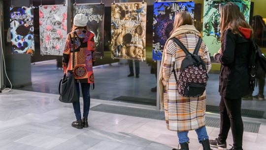 Wernisaż wystawy Plakatu Społecznego Studentów Instytutu Sztuki PWSZ w CSM [ZDJĘCIA]