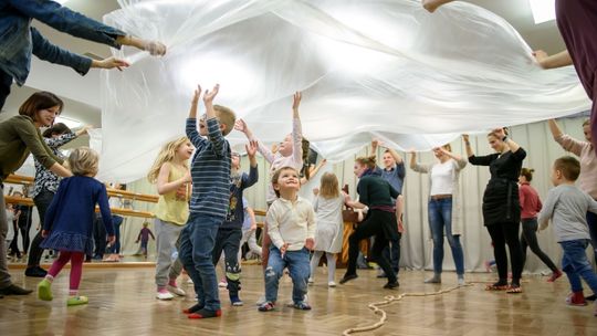 Zaczarowany Teatr Wyobraźni - warsztaty rodzinne w CSM [ZDJĘCIA]