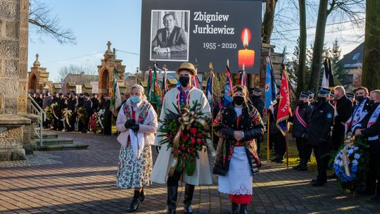 Pogrzeb Zbigniewa Jurkiewicza - Burmistrza Ciężkowic  [ZDJĘCIA]