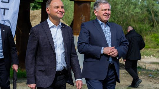 Prezydent Andrzej Duda z wizytą w Ostrowie [ZDJĘCIA]