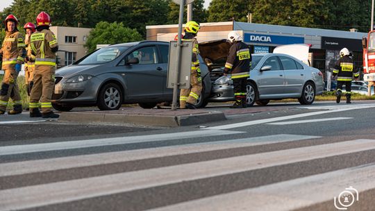 Wypadek na DK94 w Ładnej, 27.06.2021 r..ok. 19.40[ZDJĘCIA]