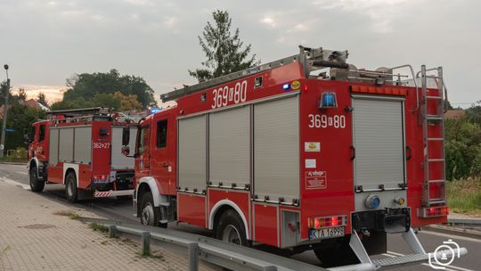 Zderzenie pojazdów na ul. Marusarz, 13.09.2021 r.. ok. 7.00[ZDJĘCIA]