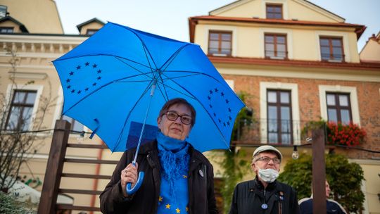 Manifestacja poparcia przynależności Polski do Unii Europejskiej [ZDJĘCIA]