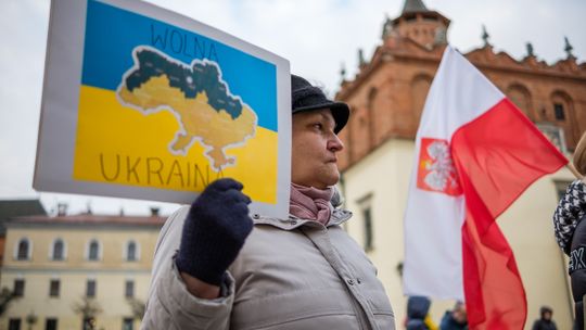 Solidarni z Ukrainą [ZDJĘCIA]