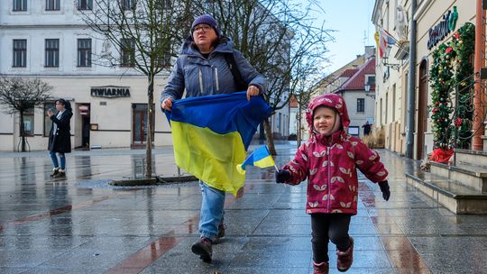 Stop wojnie na Ukrainie! Pikieta w Tarnowie [ZDJĘCIA]