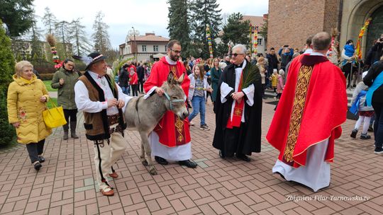 Procesja w Niedzielę Palmową w Mościcach [ZDJĘCIA]