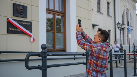 Nadanie imienie Wincentego Witosa dworcowi PKP w Tarnowie [zdjęcia]