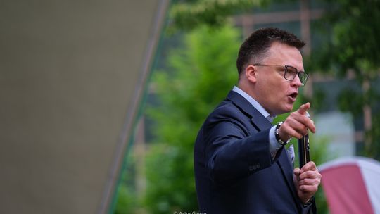Niedzielne spotkanie wyborcze Hołowni w Tarnowie [zdjęcia]