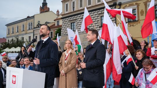 Wiec wyborczy Rafała Trzaskowskiego w Tarnowie [zdjęcia]