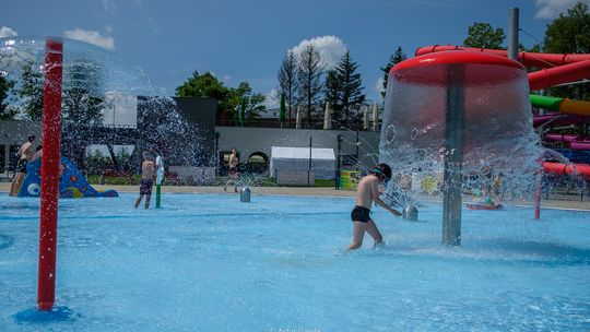 Aqua park w Mościcach pełen dzieci z okazji ich święta [zdjęcia]