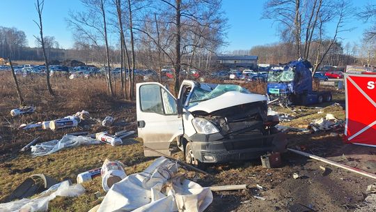 Tragiczny wypadek w Pogórskiej Woli [zdjęcia]