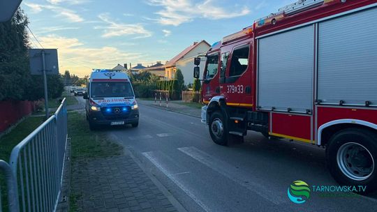 Wypadek w Pogórskiej Woli (zdjęcia)