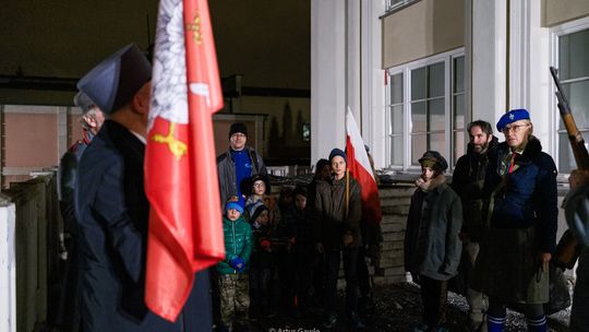 Rekonstrukcja zrywu niepodległościowego przy Pałacyku [zdjęcia]